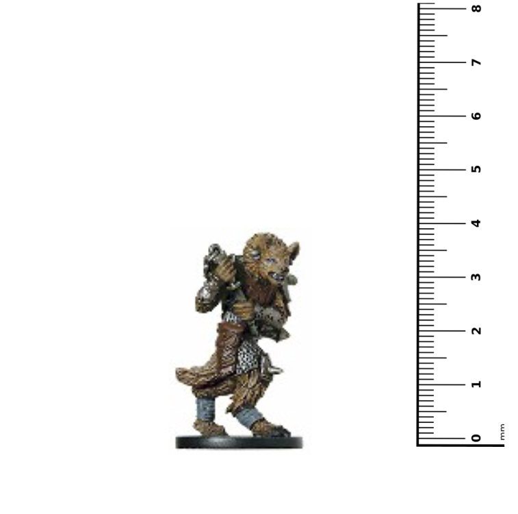 D&D Miniatures: GOL 50-72 Gnoll Sergeant | Tritex Games Ltd