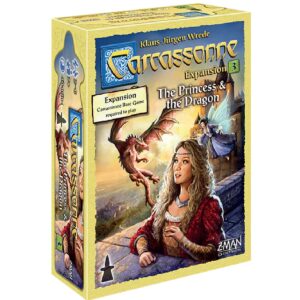 Carcassonne Expansion 3 Princess and Dragon Front Of Box