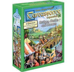 Carcassonne Expansion 8 Bridges Castles and Bazaars Front Of Box