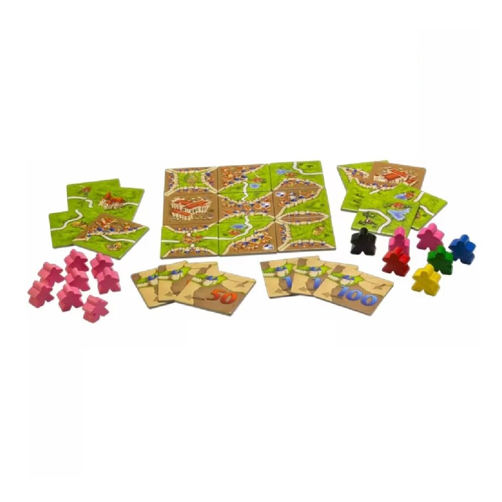 Carcassonne Expansion 1 Inns & Cathedrals Inside Of Box