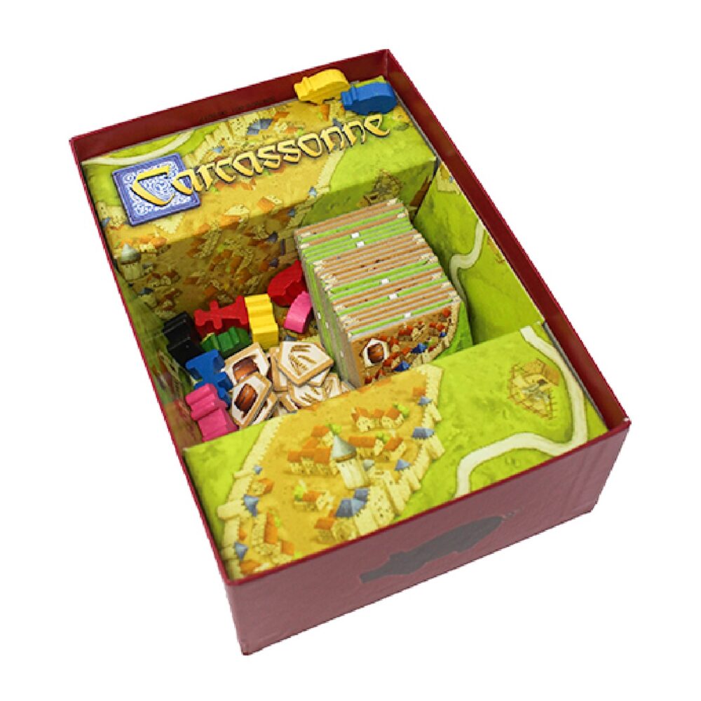 Carcassonne Expansion Expansion 2 Traders and Builders Inside Box