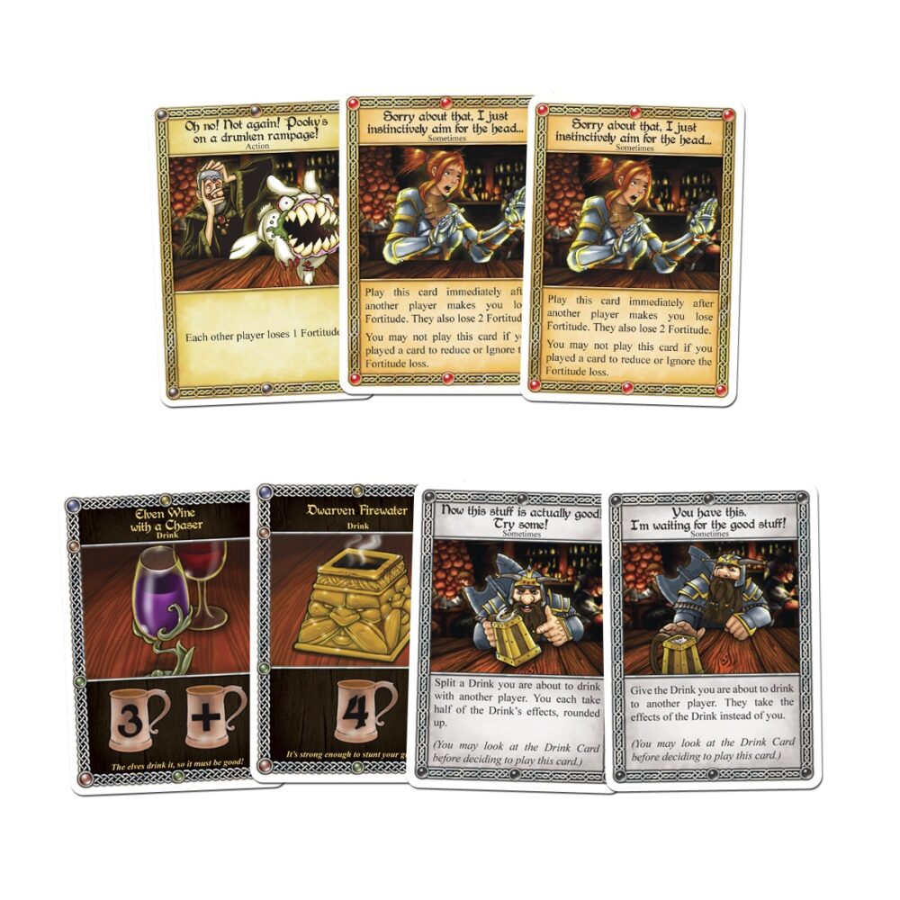 The Red Dragon Inn Inside Cards Example