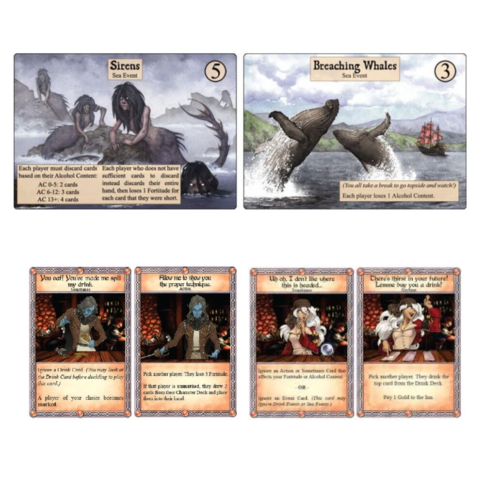 The Red Dragon Inn 4 Cards