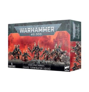 Image of Chaos Space Marines Chaos Terminator Squad product box.