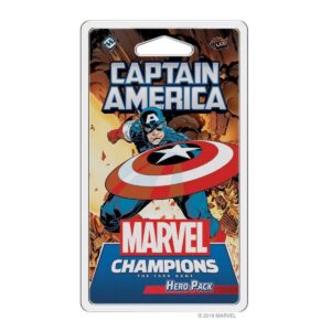 Marvel Champions Captain America Hero Pack Front Page