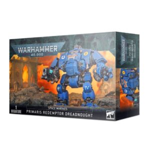 Image of the Space Marines: Primaris Redemptor Dreadnought model kit.