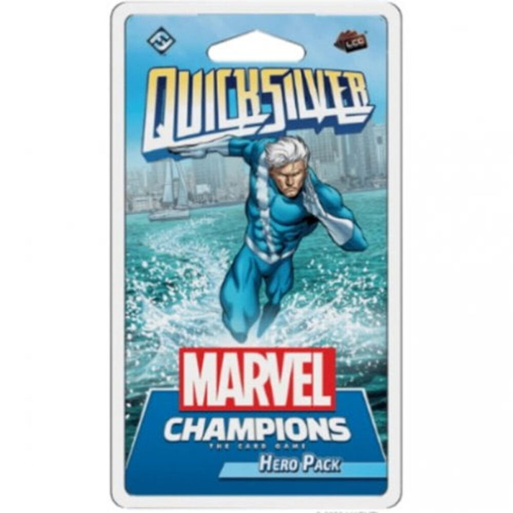 Marvel Champions Quicksilver Hero Pack Front Page