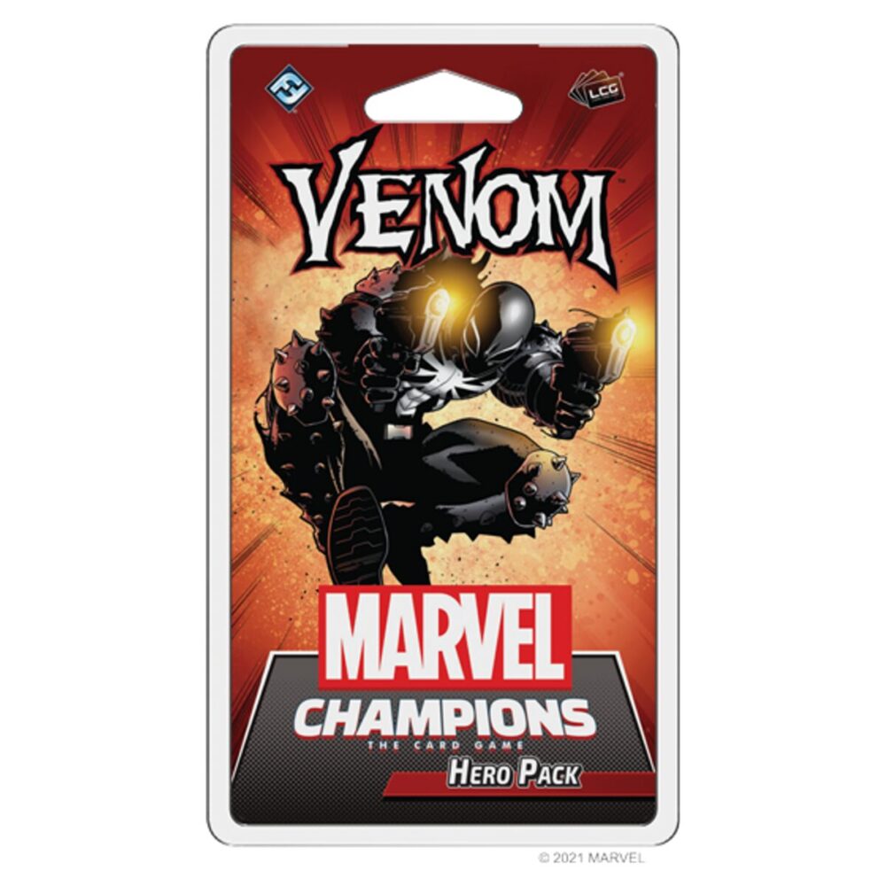 Marvel Champions Venom Hero Pack Front Page