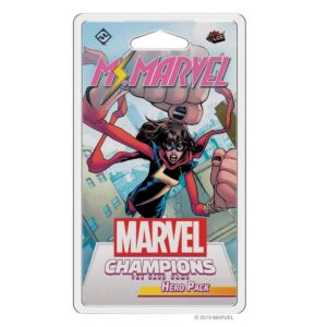 Marvel Champions Ms. Marvel Hero pack Front page