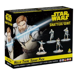 Star Wars Shatterpoint: Hello There General Kenobi Squad Pack Front of box