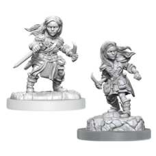 D&D Nolzur's Unpainted Miniatures Halfling Rogue Female (W20) WZK90403