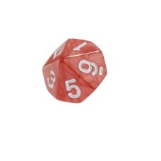 Dice Pearl Red Dice D10 Singles x1 Image2