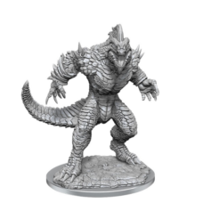 D&D Nolzur's Marvellous Miniatures miniature Unpainted Lizardfolk Render