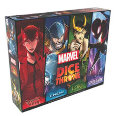 Marvel Dice Throne 4 Hero Box Scarlet Witch, Thor, Loki & Spider-Man