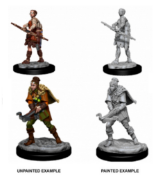 D&D Nolzurs Unpainted W11: Female Human Ranger