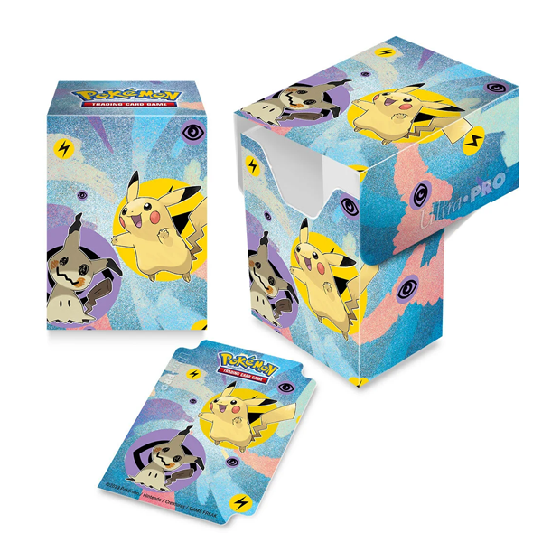 Pokémon TCG: Ultra Pro: Full View Deck Box Pikachu & Mimikyu | Tritex ...