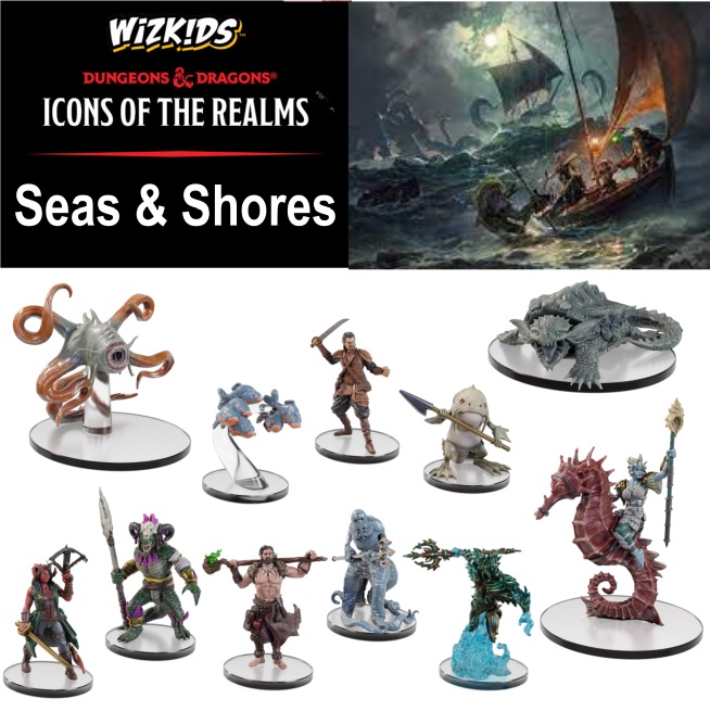 D D Miniatures Icons Of The Realms Seas Shores Single Booster   Dd Icons Of The Realms Seas And Shores Banner 1 1 