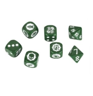 Blood Bowl: Block Dice Set Green