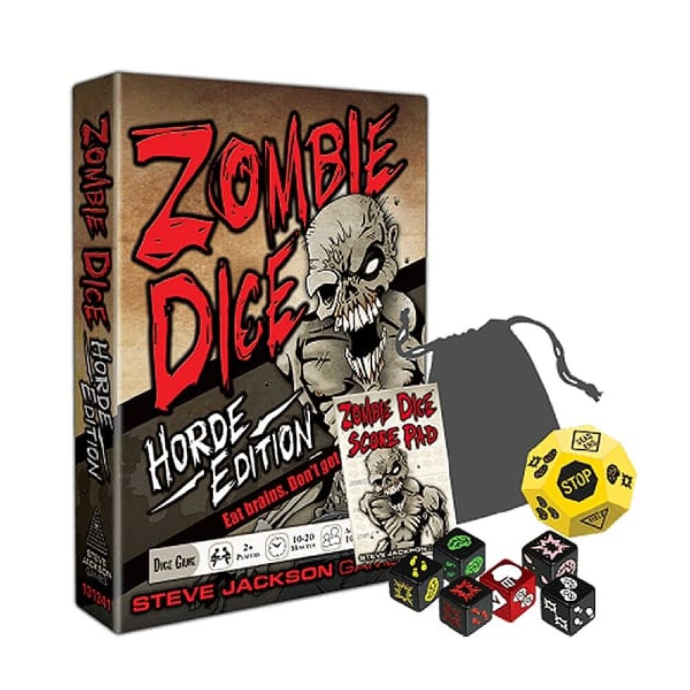 Zombie Dice Horde Edition Front Of Box