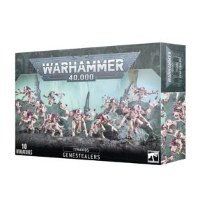 Image of Tyranids: Genestealers box, showcasing dynamic and customizable melee-focused miniatures