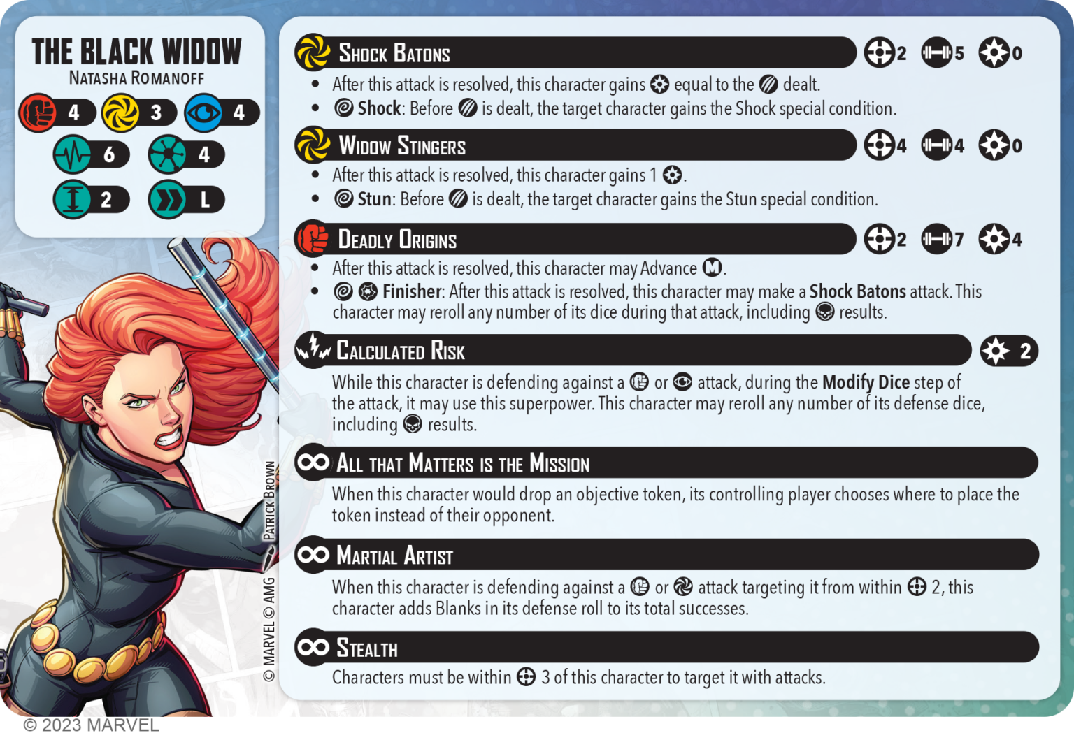 Marvel Crisis Protocol: The Black Widow|Marvel Crisis Protocol: The Black Widow Image2|