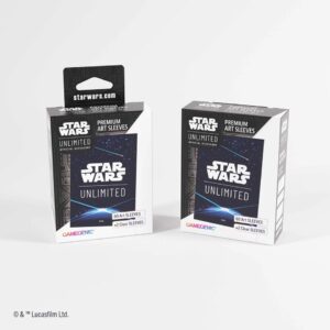 Gamegenic Star Wars: Unlimited Premium Art Sleeves - Card Back Blue