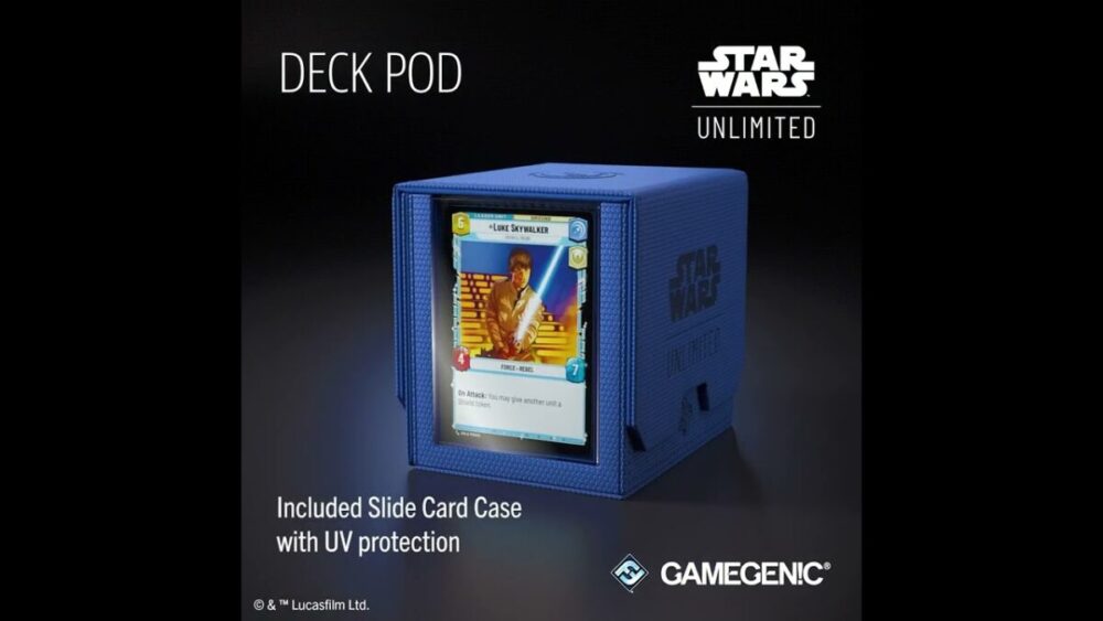 Star Wars Unlimited: Gamegenic Deck Pod - Blue|Star Wars Unlimited: Gamegenic Deck Pod - Blue Image2|