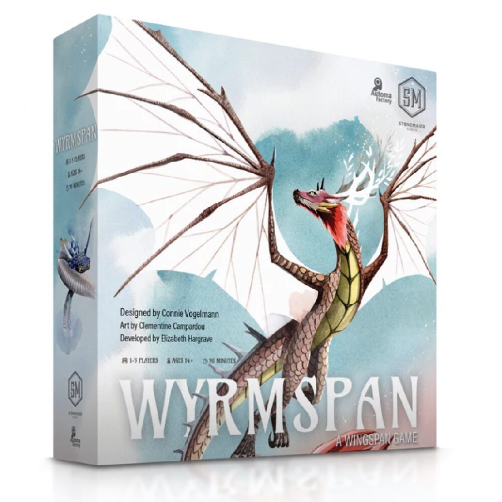 Wyrmspan Board Game Front Of Box