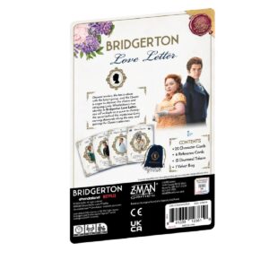 Bridgerton Love Letter Game Back Of Pack