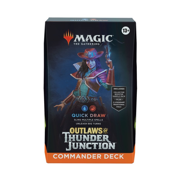 MTG Outlaws of Thunder Junction Commander Deck Quick Draw Tritex