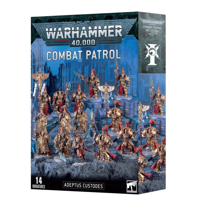 Warhammer 40k: Combat Patrol Adeptus Custodes 2024 | Tritex Games Ltd