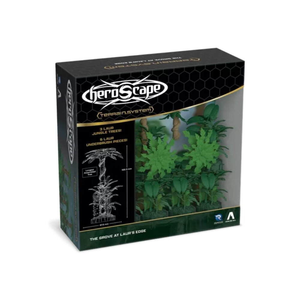 Heroscape The Grove at Laurs Edge Terrain Expansion Front of Pack