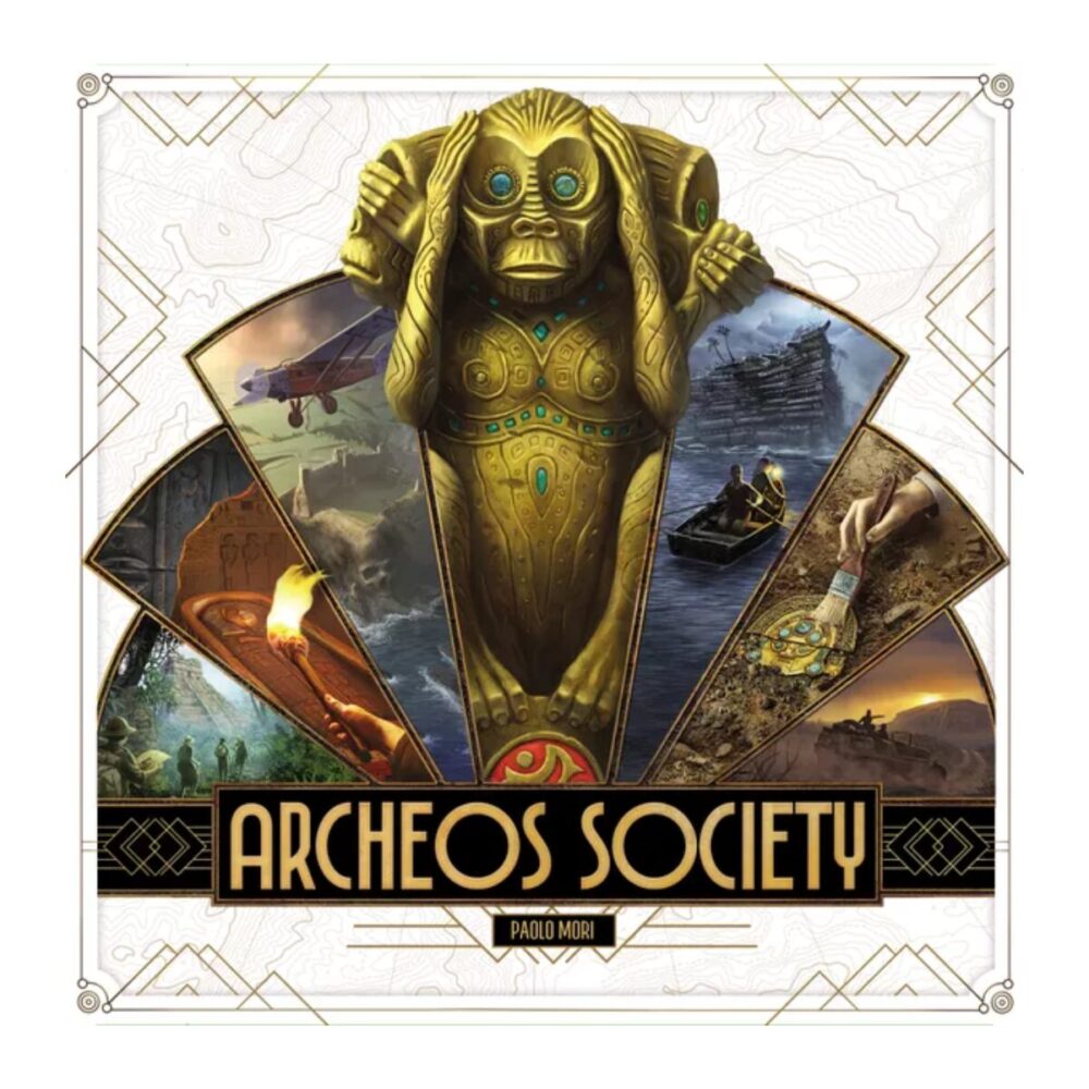 Archeos Society Board Game Front of Pack