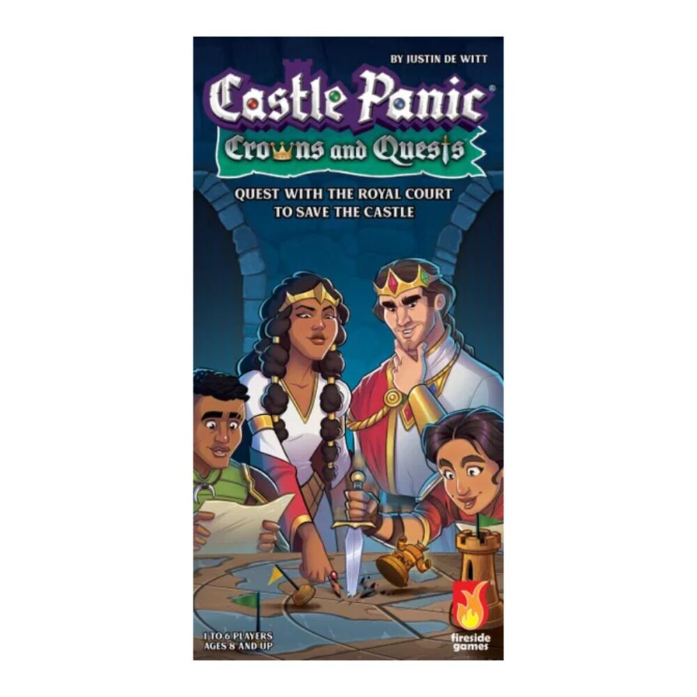 Castle Panic Crowns and Quests Expansion Front of Pack