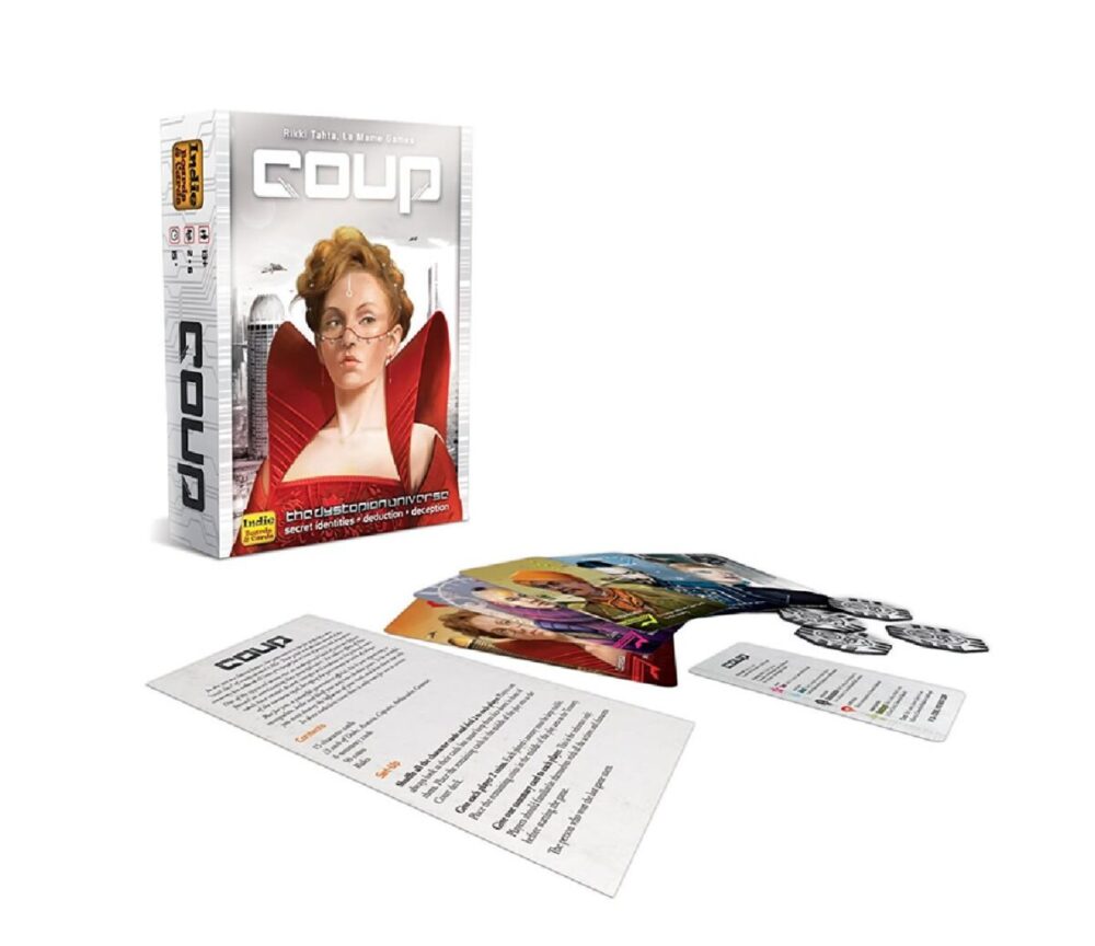 Coup Card Game Cards From Box