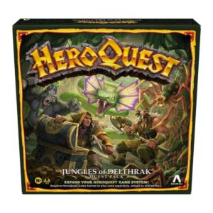 Heroquest Jungles of Delthrak Expansion Front of Pack