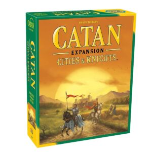 Catan Cities and Knights Expansion Front Of Box