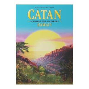 Catan Scenario for Seafarers hawai'i Expansion Front of Pack