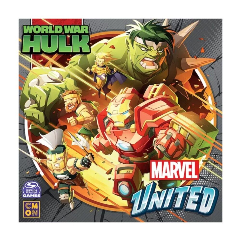 Marvel United Expansion World War Hulk Front of Pack