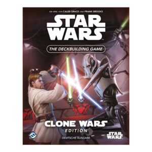 Star Wars the Deckbuilding game the Clone Wars Edition Front of pack