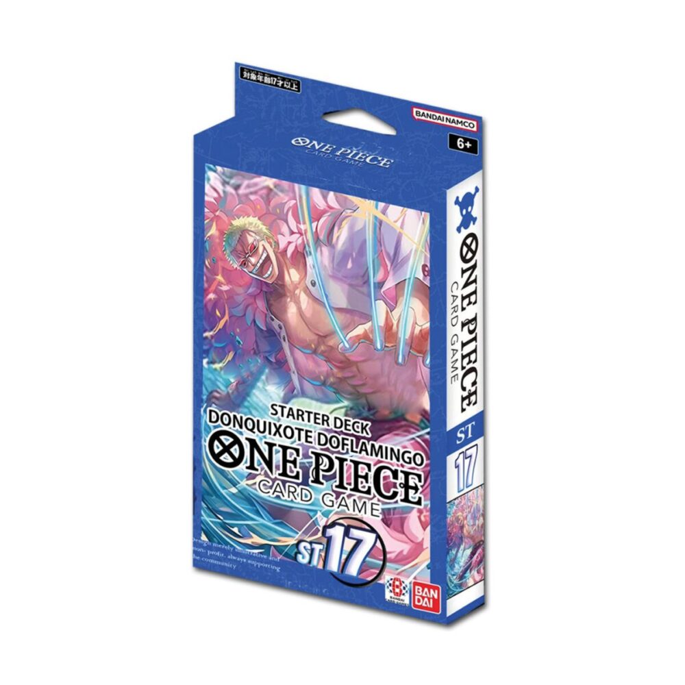 One Piece Card Game: Starter Deck - Blue Donquixote Doflamingo (ST-17)