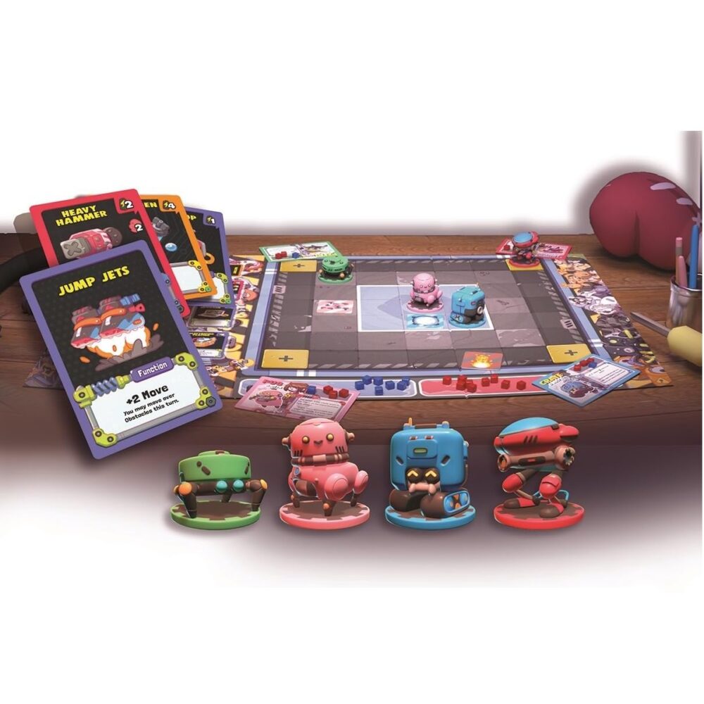 Robot Quest Arena Board Game Inside Box