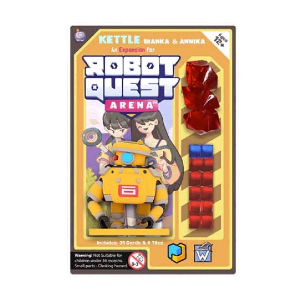 Robot Quest Arena Kettle expansion front of box