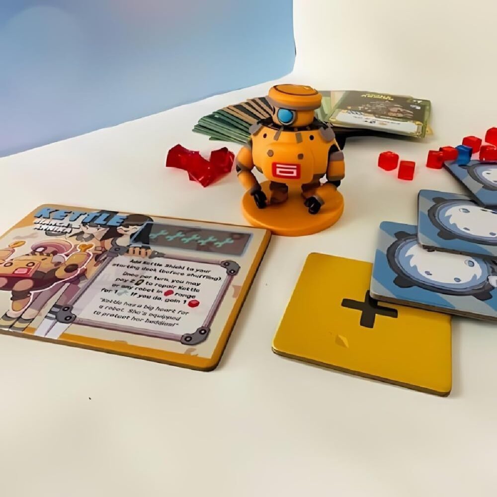 Robot Quest Arena Kettle expansion inside of box