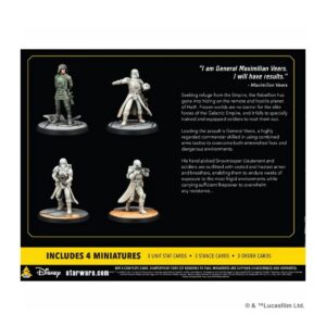 Star Wars Shatterpoint General Veers Back of Pack