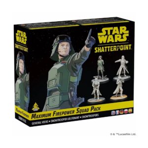 Star Wars Shatterpoint General Veers Front of Pack