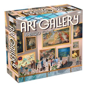 Art Gallery Board Game Front Of Box