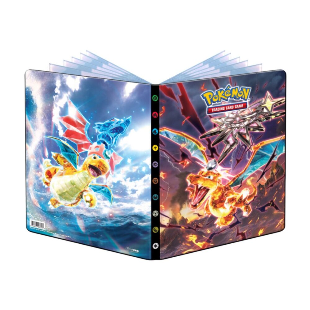 Pokémon: Ultra Pro Obsidian Flames 9-Pocket A4 Portfolio