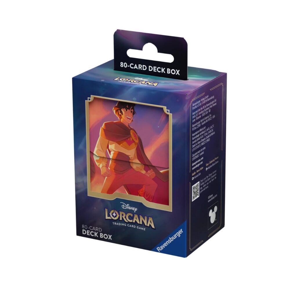 Lorcana Aladdin Deck Box