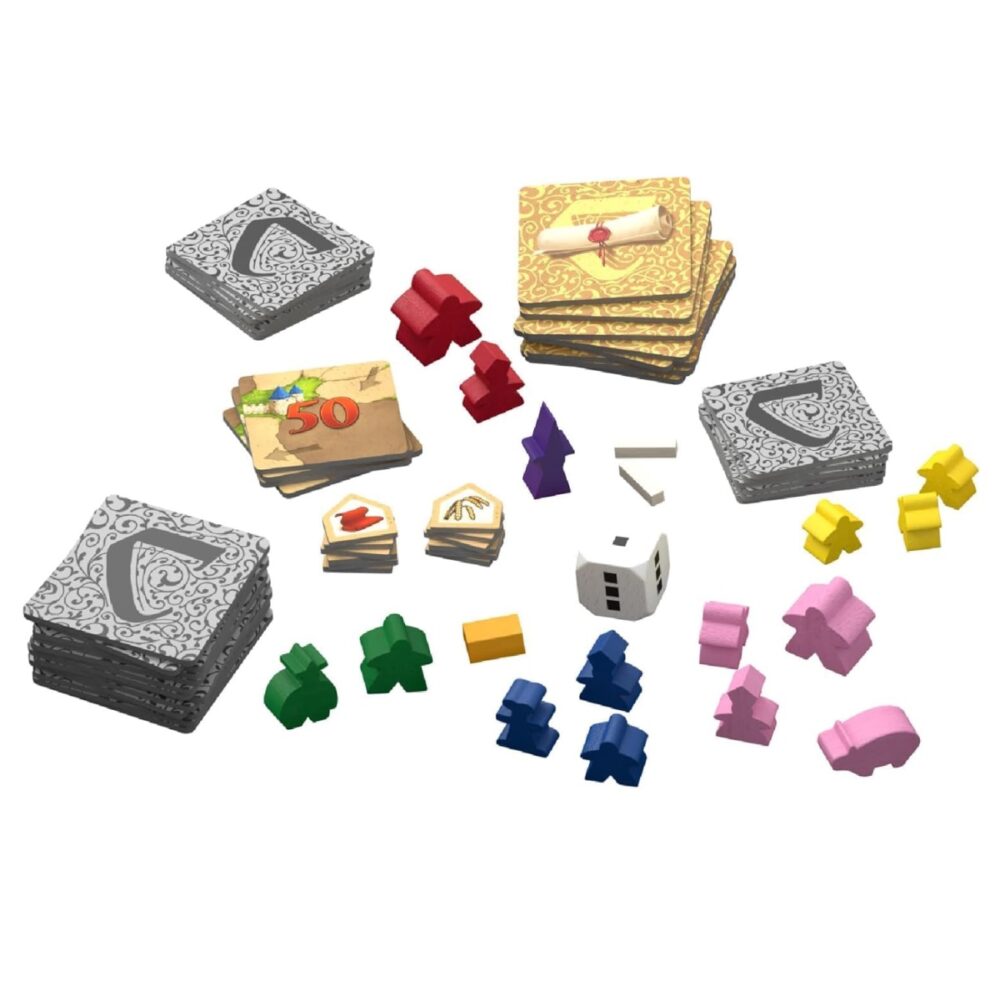 Carcassonne Big Box Components